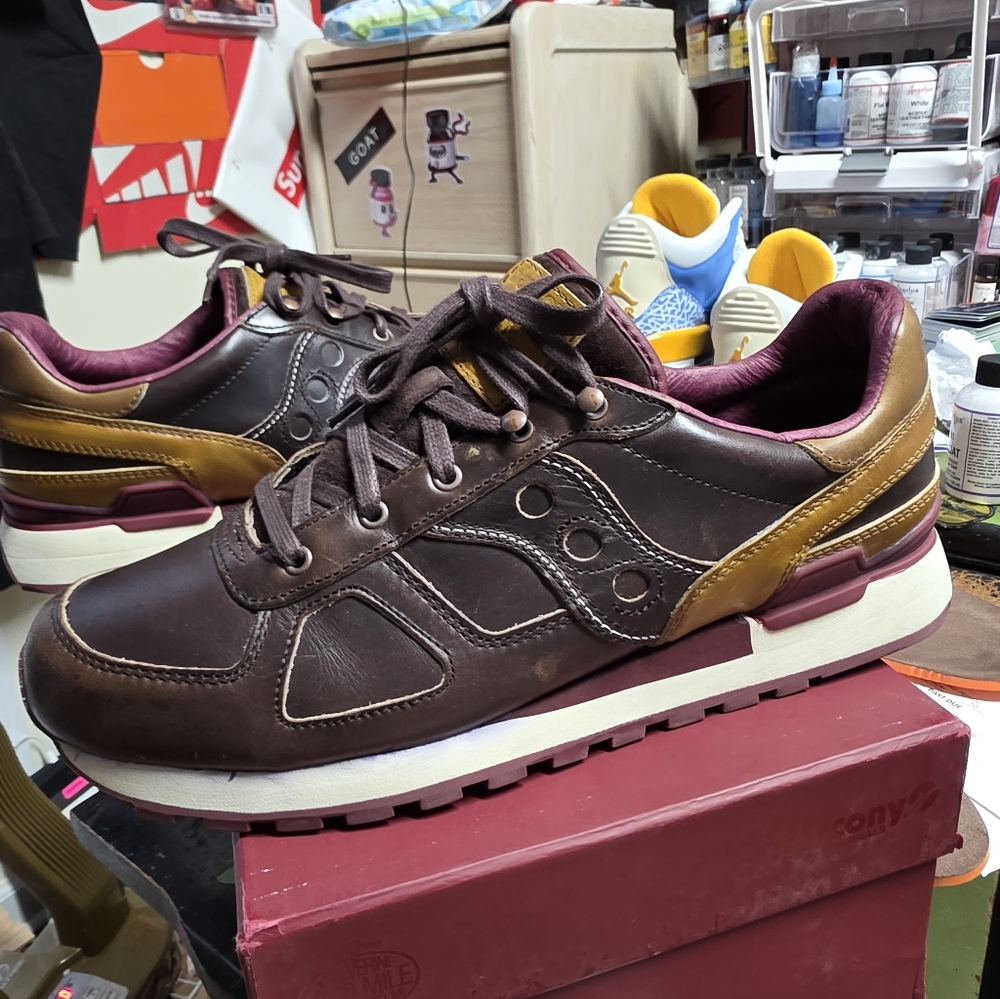 Saucony Shadow original "Wolverine 1000" mens Size 12 VNDS